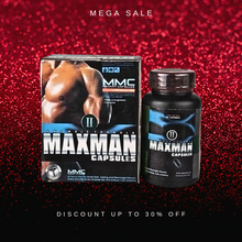 MaxMan Capsules 60 Caps For Men Personal Care Product Playful