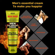 Max Man Men Enlarging CREAM (Yellow) 50 Ml New Advanced Formula Playful