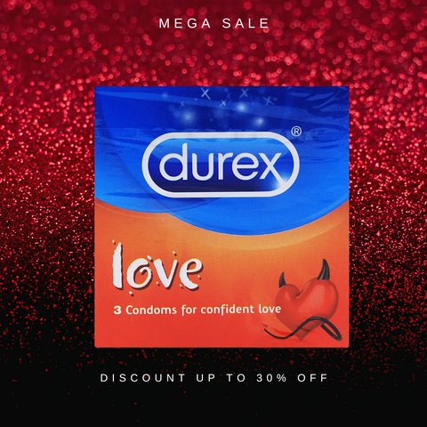 Durex Love Condoms 3-Pack Playful