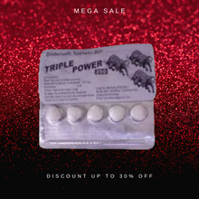 Triple Power 250mg Delay Timing Tablets For Men's Playful