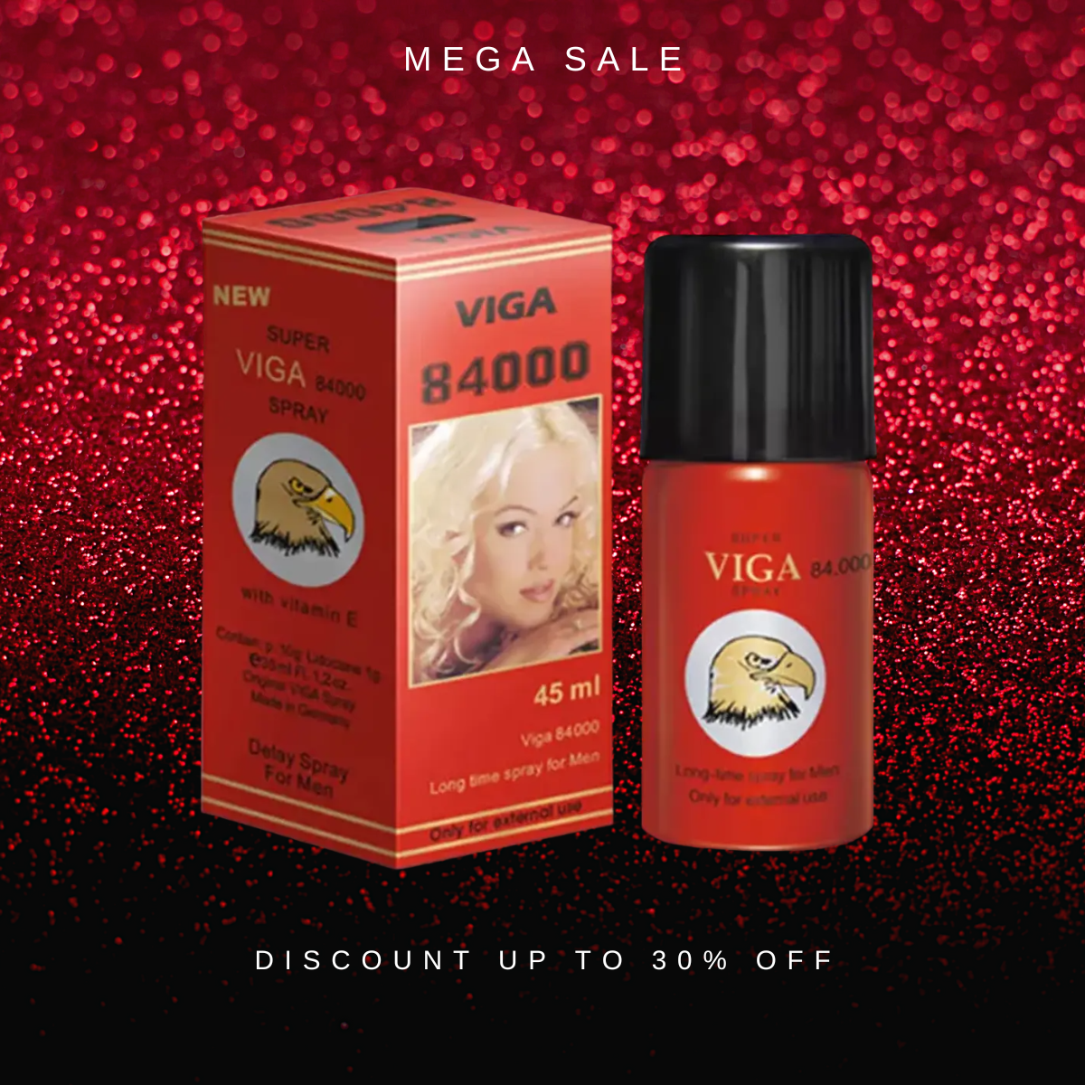 Super Viga 84000 Long Timing Delay Spray For Men Playful