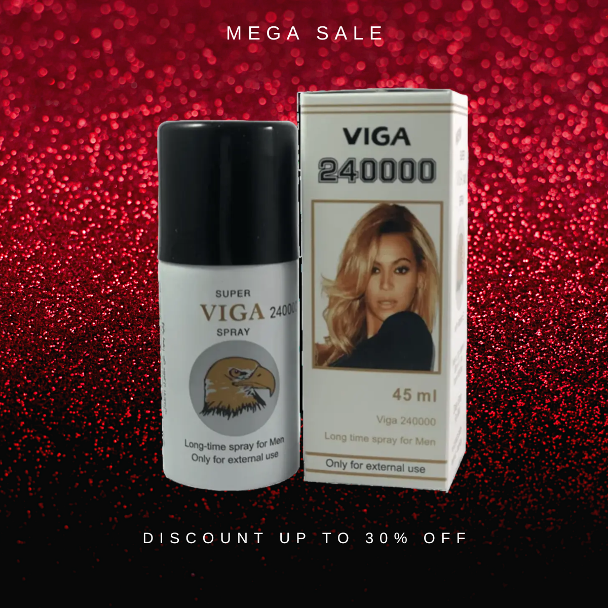 Super Viga 240000 Delay Spray For Men -45ml Playful