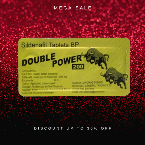 Double Power 200mg Sildenafil Citrate Tablets Playful