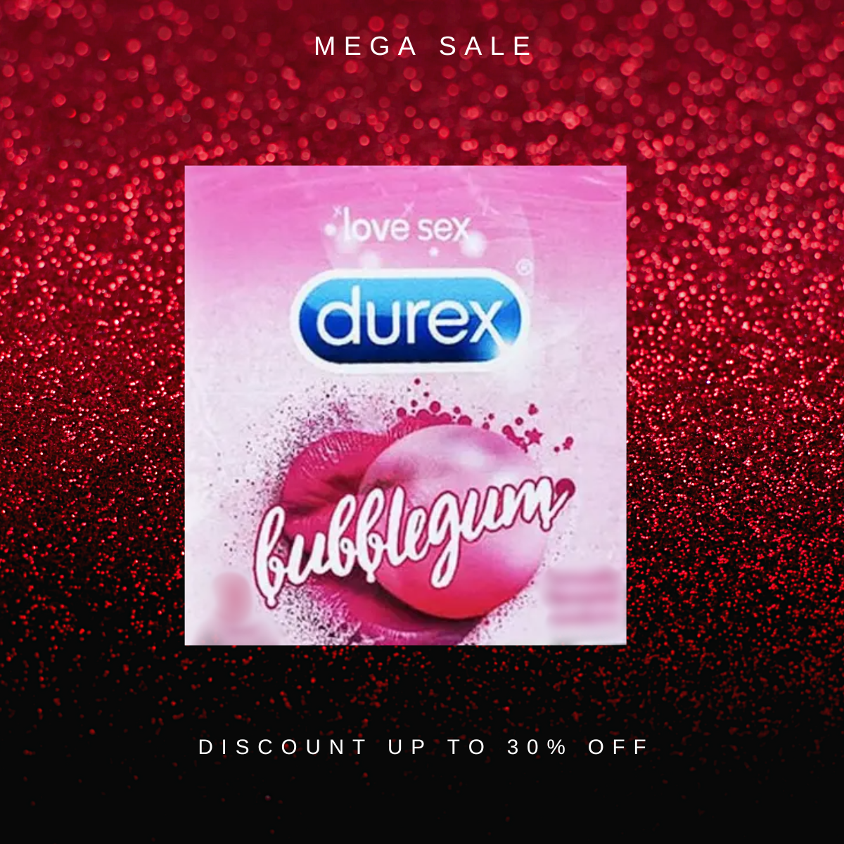 Durex Red Chewing Gum - Add a Bold Flavor to Your Intimate Collection Playful