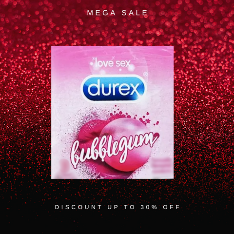 Durex Red Chewing Gum - Add a Bold Flavor to Your Intimate Collection - Playful